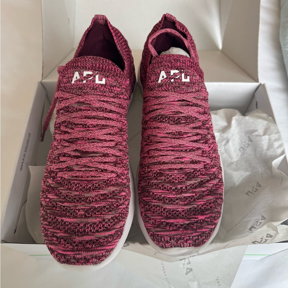 APL Techloom Wave in Burgundy/Pink Fusion/Melange Sz 10 NIB